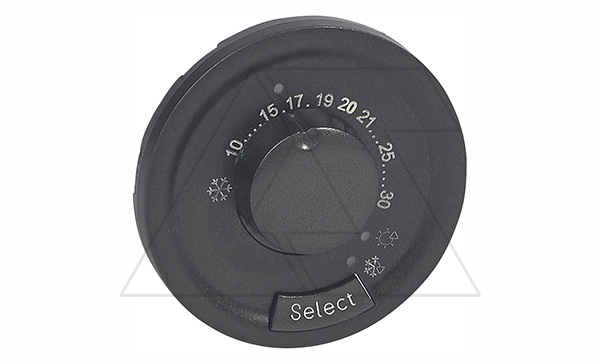 Celiane - Лицевая панель для термостата комнатного графит