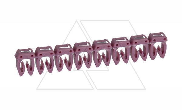 Маркер CAB3 d=1.5-2.5mm - «7» (фиолетовый) упак.1200 шт