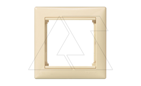 Valena - Рамка 1 пост, слоновая кость