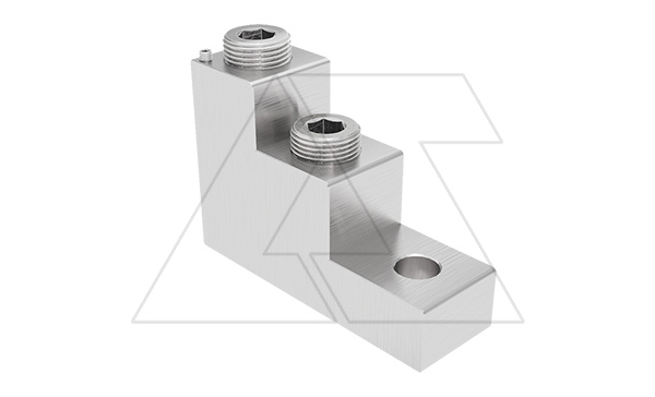 Коннектор Morek универсальный OTH300-2 для подключения к оборудованию Al и Cu проводников 2x70_300mm², 1x1,5_4mm², 800A, 1000V