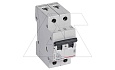 Авт. выключатель Legrand RX3, 2P, 25A, хар-ка C, 4,5kA, 2M (стикерованный) от интернет-магазина amperkin.by