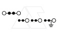 Клемма для 4-х проводного датчика CPSTG1.5/4 /3,5x96,5mm, push-in, 4 присоед.+PE, 1,5(max 2,5)mm2, 13,5A, 250V, серая от интернет-магазина amperkin.by