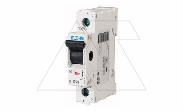 Выключатель нагрузки IS-20/1, 1P, 20A, 12.5kA, 1M