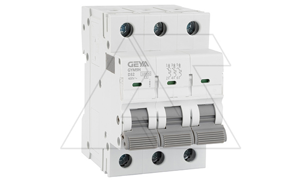 Авт. выключатель GYM9H-3P-32D, 3P, 32A, хар-ка D, 10kA, 3M