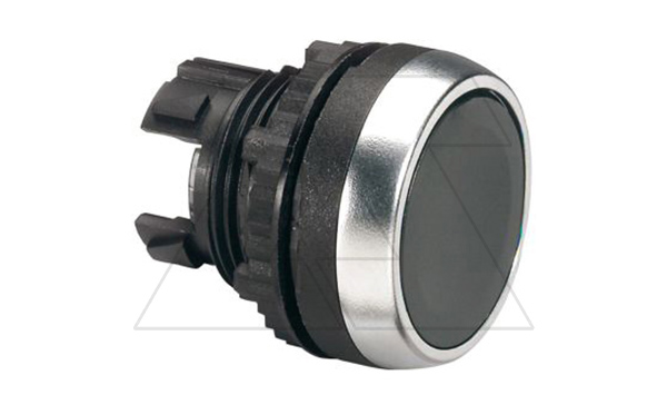 Osmoz - Кнопка черная без фиксации M22, IP66, потайная