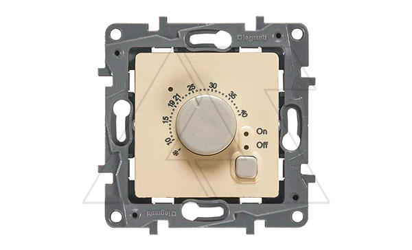 Etika - Термостат для теплых полов с внешним датчиком (сл.кость)