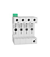 Модуль гнезда Vartec T II(C) 3VVP+DVP (3P+1N-PE+DS) Сеть TN-C-S, TT, IT+DS вспомогательный контакт