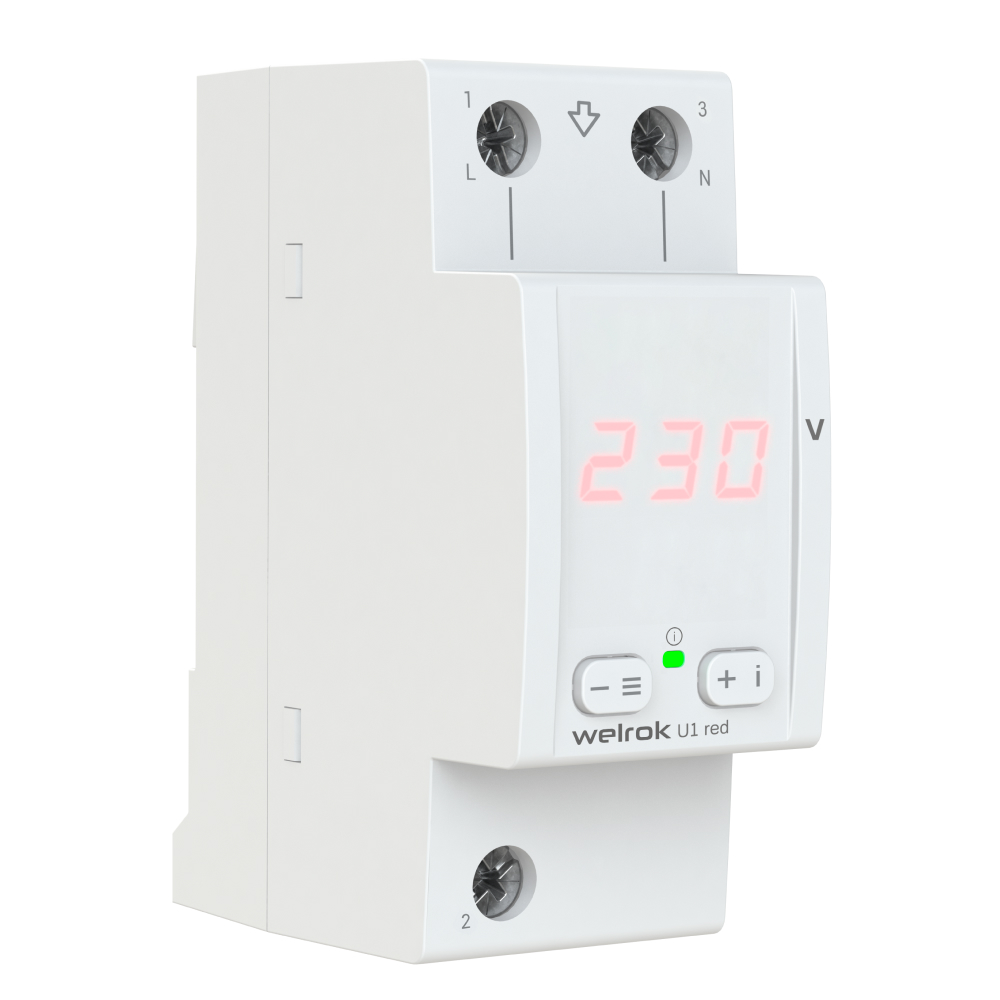 Вольтметр Welrok U1 red от интернет-магазина amperkin.by