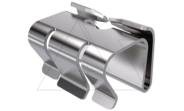 Фиксатор DK DRLU A2 крышки листовых и лестничных лотков, безболтовой, нерж. сталь