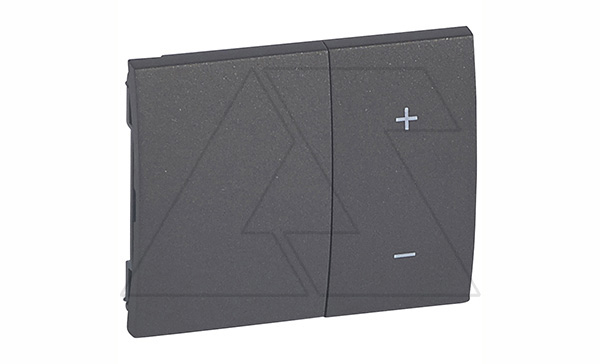 Galea Life - Обрамление для светорегулятора с блокировкой, Dark Bronze