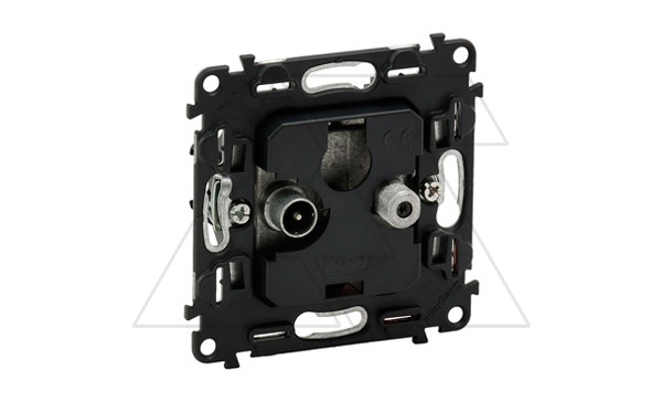 Valena In'Matic - Розетка TV-SAT простая 5-862MHz/950-2400MHz