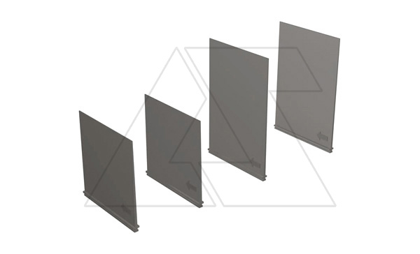 Перегородки межфазные PB-100 для T4 T5 T7/T7M OT_160EV…800E/E_C, 100mm к-т 4шт.