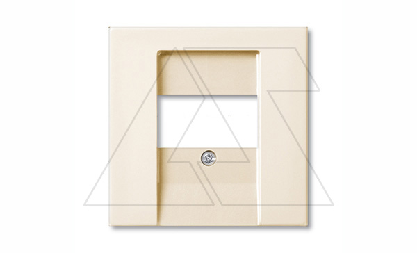 Basic 55 - Лицевая панель для аккустических и 2хUSB розеток (шале-белый)