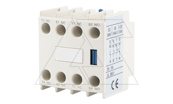 Блок-контакт вспом. DN-22, 2NO+2NC, фронт. монтаж, для контакторов UKC(D)-330_800