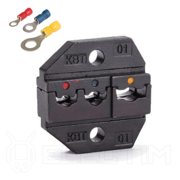 Матрица МПК-01 для обжима изолированных наконечников сечением 0.5 до 6 мм (КВТ)