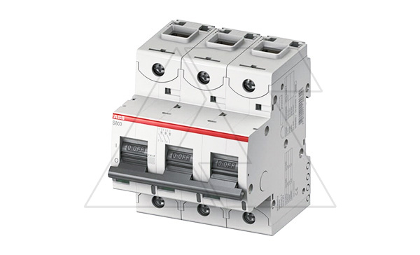 Авт. выключатель S803C-D10, 3P D 10A Icu=25kA 4.5M