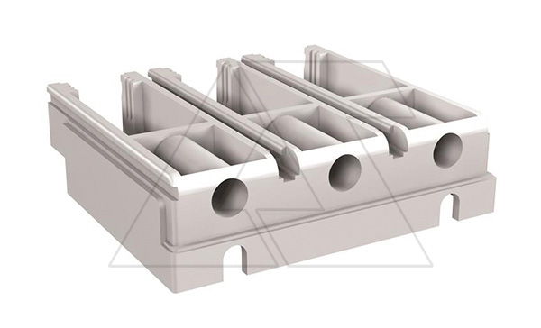 Адаптер ADP для монтажа силовых выводов на основании-цоколе втычного XT1, 3P к-т 2шт.