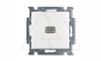 Basic 55 - Выключатель с подсветкой (белый)