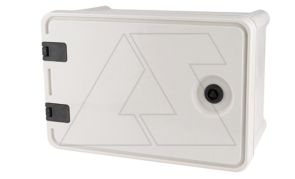 Щит навесной 220x330x170мм (ВxШxГ) из композитного (SMC) материала с монт. панелью 170x275мм, IP65