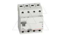УЗО Legrand RX3, электромеханическое, 4P, 40A, 10kA, 300mA, тип AC, 4M