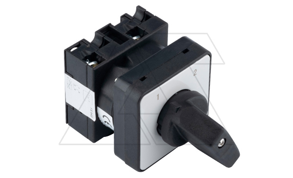 Переключатель UKT0-1-8220/E, 1P, 20A, тип 1-2, 1NO на 1_2, на дверь, фронт IP65