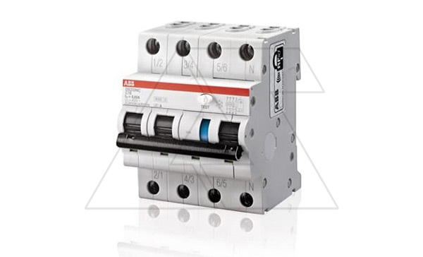 Дифф. авт. выключатель DS203NC C20 AC30, 3P+N C 20A 30mA Icu=10kA 4M