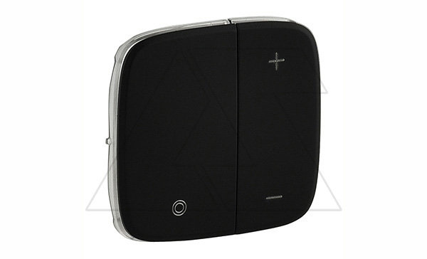 Valena Allure - Лицевая панель для кнопочного светорегулятора, антрацит