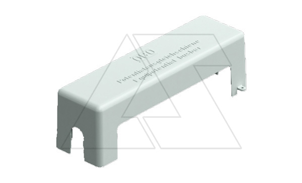 Крышка 1801 AH для шины 1801 VDE, для 14 элементов, серый, полистирол