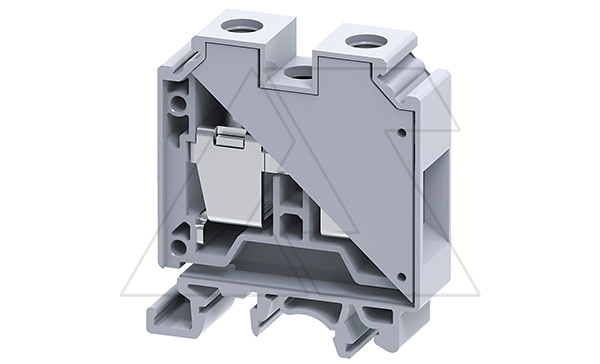 Клемма проходная CTS35UN /16x50,5mm, винтовая, 2 присоед., 35mm2, 125A, 1000V, серая