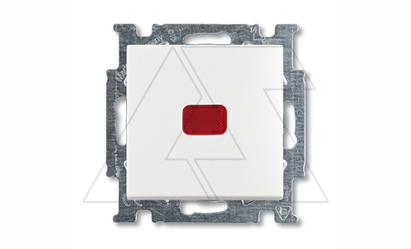 Basic 55 - Переключатель на 2 направления с подсветкой (белый)