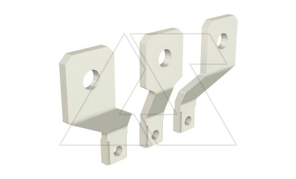 Выводы силовые ES передние удлиненные расширенные для XT3, к-т 3шт. с межфазными перегородками PB 200mm