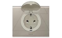 Celiane - Розетка 2P+E, винт. зажимы, защ. шторки, без лицевой панели