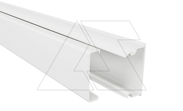 METRA - Мини-канал Mini, 24х14, без перегородки, L=2000мм., пластик