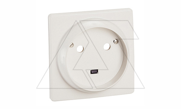 Розетка силовая 32A, 2P+E, 100х100мм, защ. шторки, сл. кость