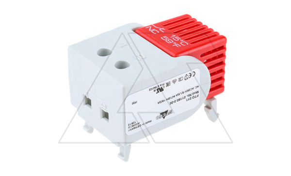 Термостат FTO 011 с фикс. уставкой вкл./выкл. 0/+10°C, 5А, 1NC (на нагрев)