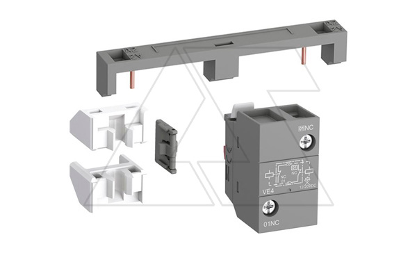 Электромеханическая блокировка VEM4 для AF09...AF38, всп.контакт 1NC+1NC (4A-AC15)