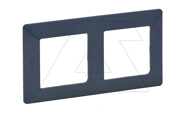 Valena Life - Рамка 2 поста верт/гориз, лазурь