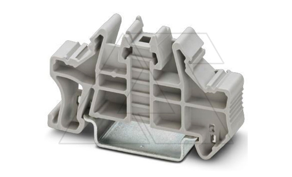 Стопор концевой CLIPFIX 35 /9,5mm, без реечного контакта, серый