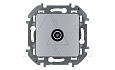 Inspiria - Розетка TV оконечная 10дБ (алюминий) от интернет-магазина amperkin.by