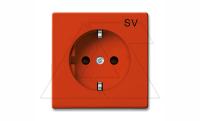Basic 55 - Розетка 2P+E нем. стд. (оранжевый)