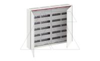 Щиток навесной ABB CA45V 240M, двойная белая мет. дверь, 125A, IP44, +PE+N, 800x1050x160мм, 4х5х12M