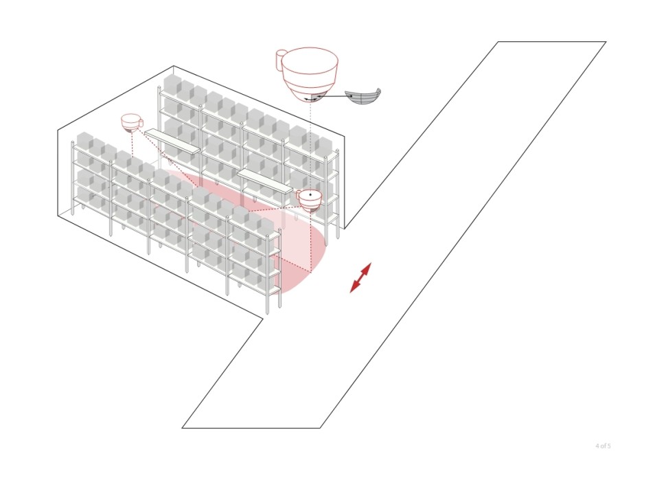 Датчик присутствия B.E.G. PD4N-KNX-GH-DX-SM
