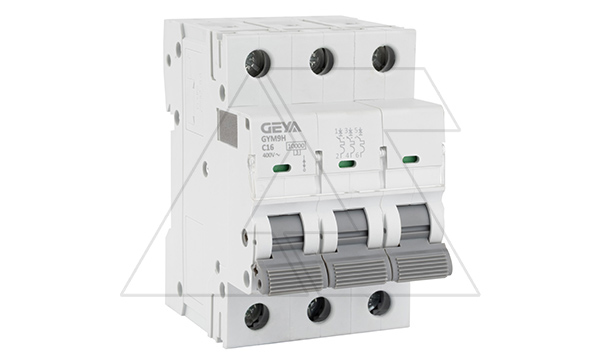 Авт. выключатель GYM9H-3P-16C, 3P, 16A, хар-ка C, 10kA, 3M