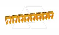 Маркер CAB3 d=0.5-1.5mm - "4" (желтый) упак.1200 шт