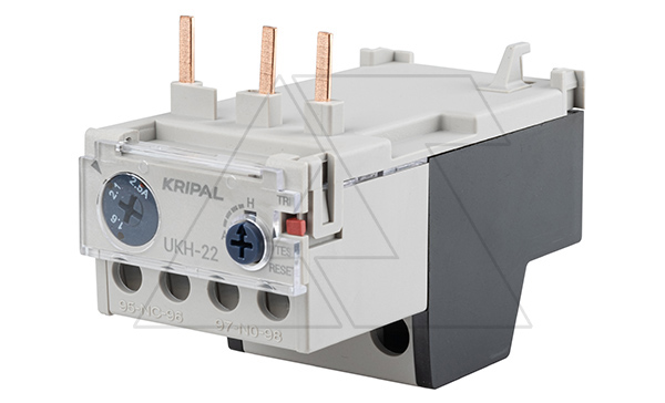 Реле тепловой перегрузки UKH-22, It=1.6_2.5A, 1NO+1NC, CLASS 10A, прямой монтаж для UKC(D)-9_25