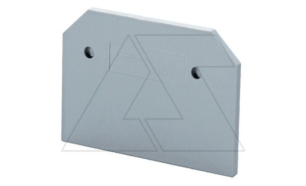 Крышка концевая EPCDL4U /1,5mm, для винтовых клемм CDL4U, серая