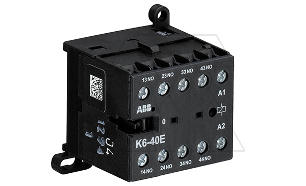 Реле мини-контакторное K6-40E-80 220...240VAC, 4NO 4A-AC15