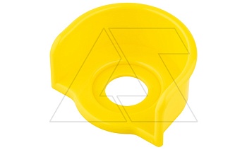 Козырек защитный от случайных нажатий, желтый, для аварийных кнопок 22mm