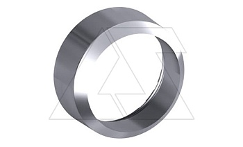 Декоративное кольцо (безель) KA1-8020 для кнопок, хром пластик, 22mm