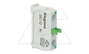 Osmoz - Блок-контакт 1NO, 6A, для корпусов, винтовые зажимы